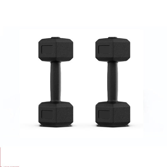 Dumbells Men'S Arm Muscle Training Household Rubberized Dumbbells Female Fitness Equipment
