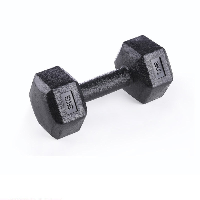 Dumbells Men'S Arm Muscle Training Household Rubberized Dumbbells Female Fitness Equipment