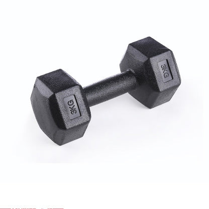 Dumbells Men'S Arm Muscle Training Household Rubberized Dumbbells Female Fitness Equipment